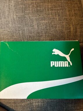 Puma Green Box with White Puma Logo